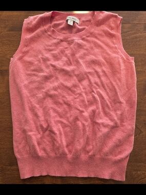 Cherokee Soft Knit Crewneck Tank - Peach